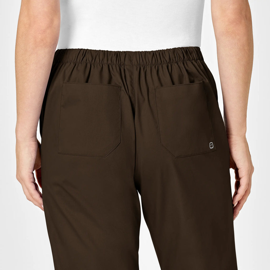 Wink Scrubs Women's Flare Leg Scrub Pant Chocolate | scrub-supply.com