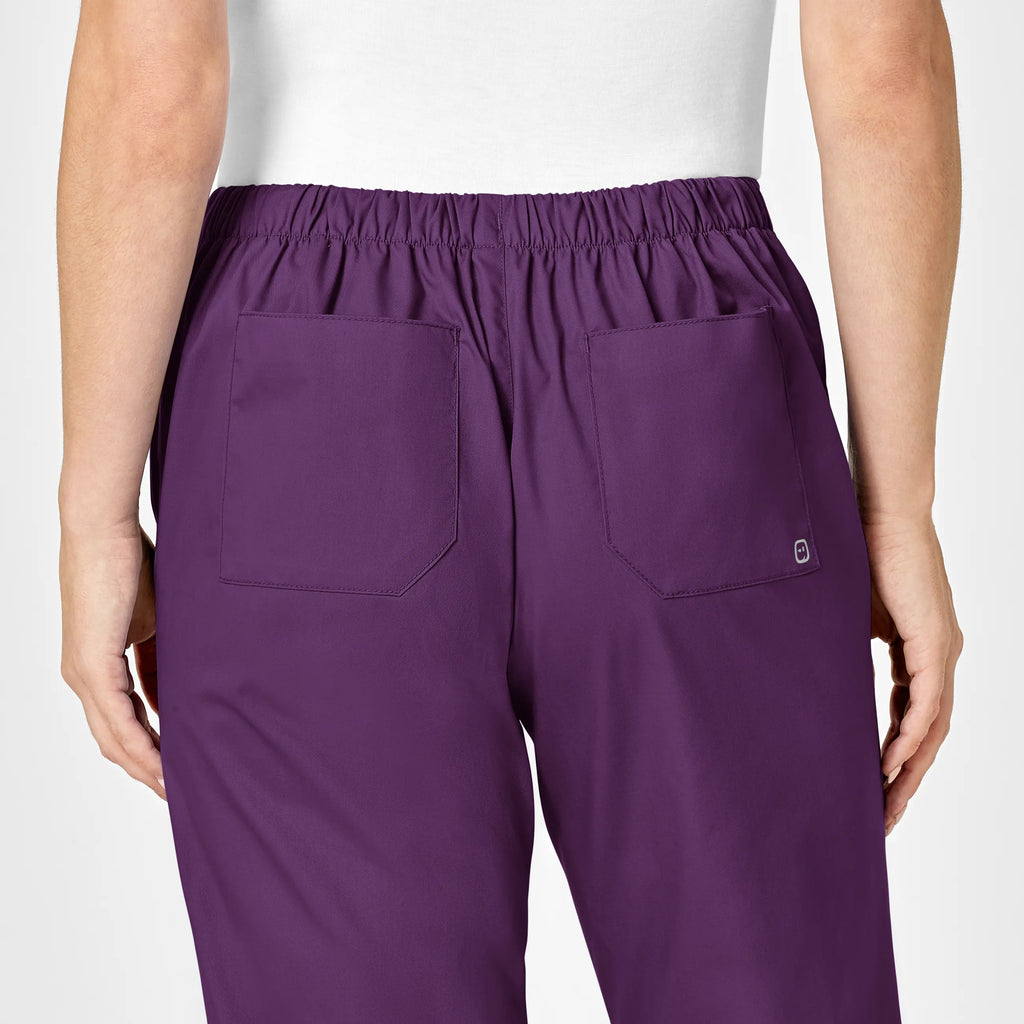 Wink Scrubs Women's Flare Leg Scrub Pant Eggplant | scrub-supply.com