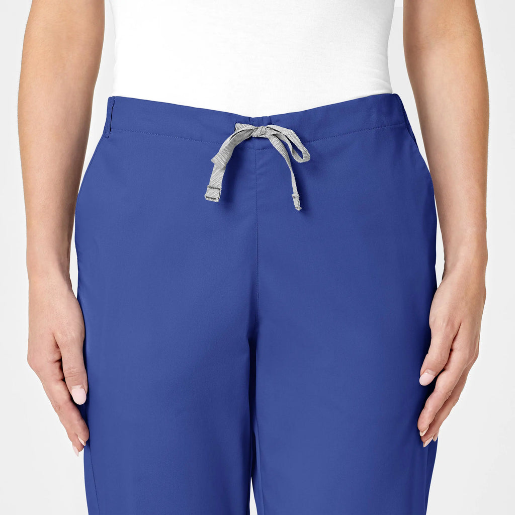 Wink Scrubs Women's Flare Leg Scrub Pant Galaxy Blue | scrub-supply.com