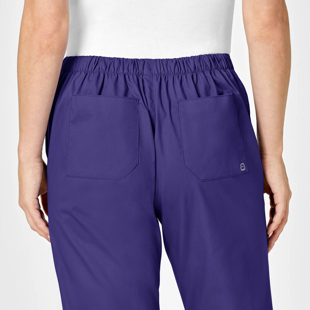 Wink Scrubs Women's Flare Leg Scrub Pant Grape | scrub-supply.com