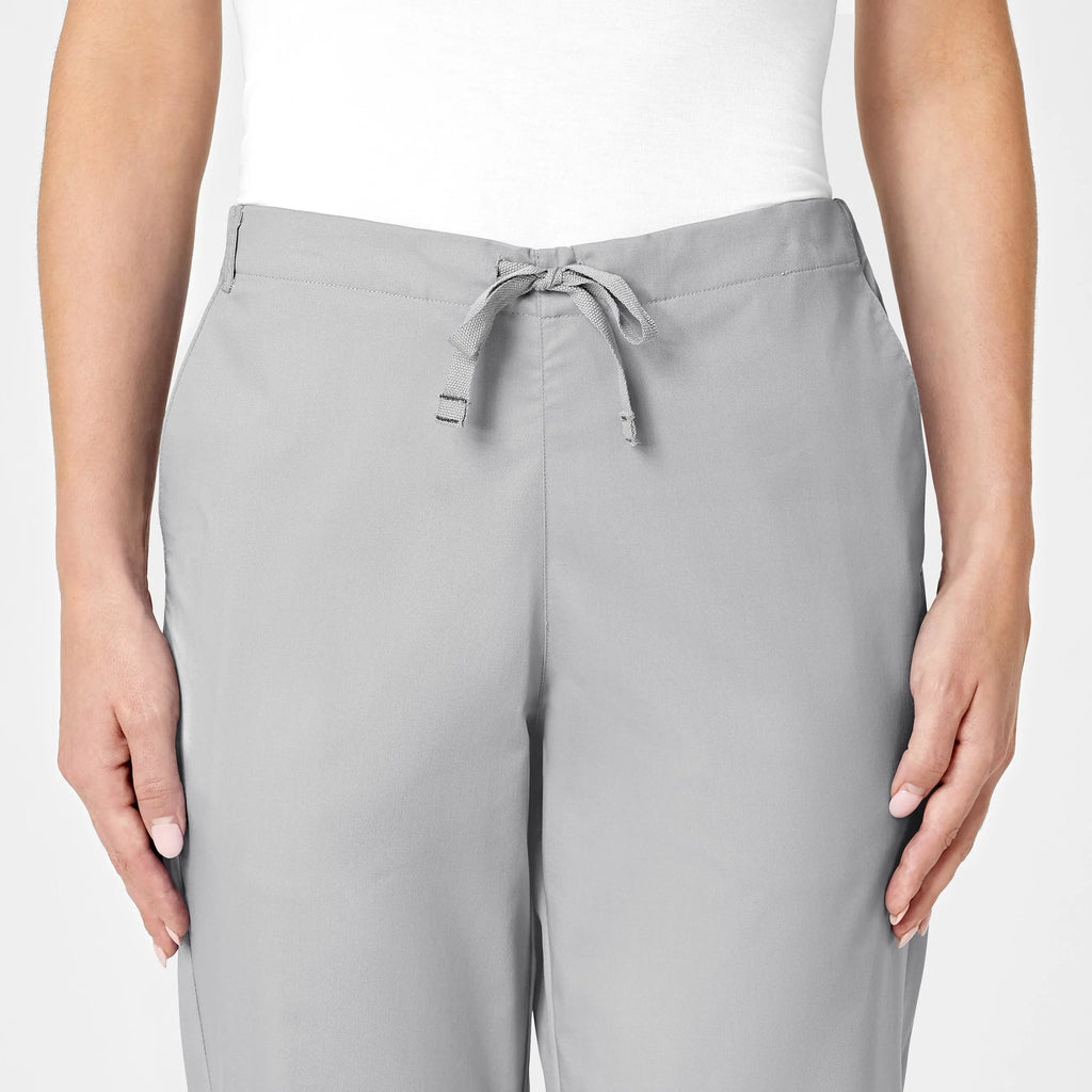 Wink Scrubs Women's Flare Leg Scrub Pant Grey | scrub-supply.com