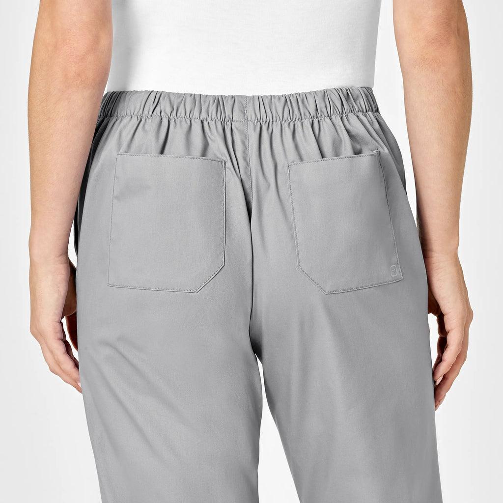 Wink Scrubs Women's Flare Leg Scrub Pant Grey | scrub-supply.com