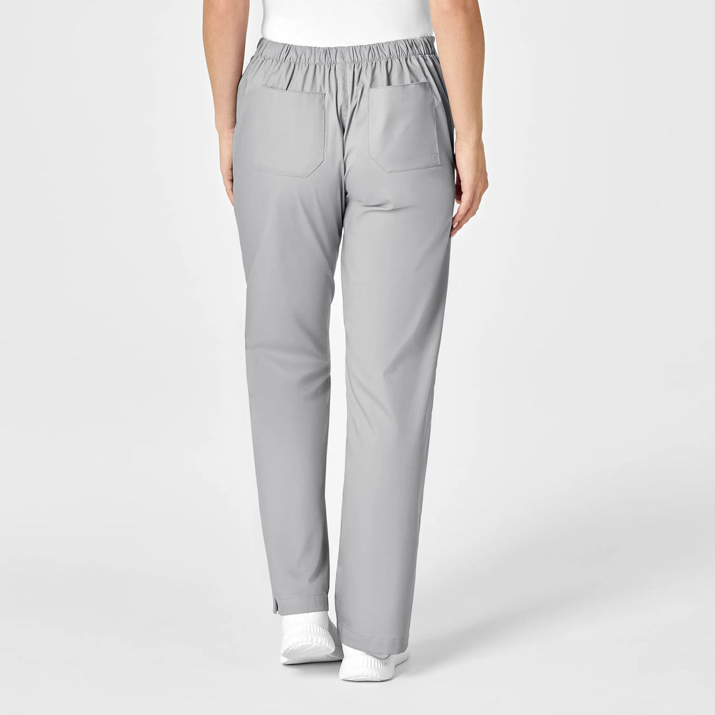 Wink Scrubs Women's Flare Leg Scrub Pant Grey | scrub-supply.com