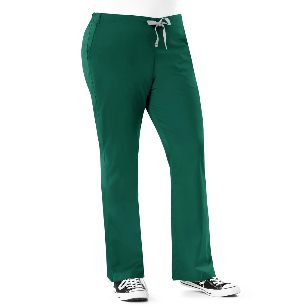 Wink Scrubs Women's Flare Leg Scrub Pant Hunter | scrub-supply.com