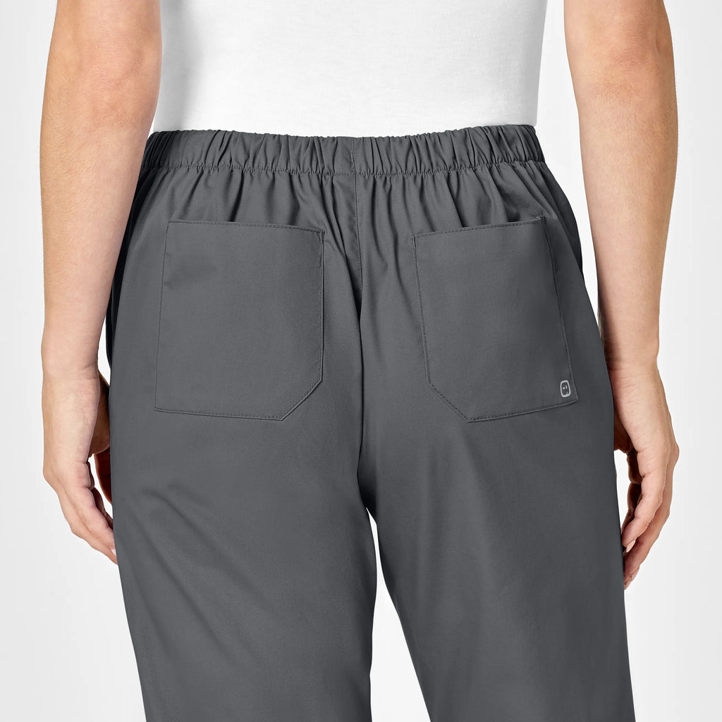 Wink Scrubs Women's Flare Leg Scrub Pant Pewter | scrub-supply.com