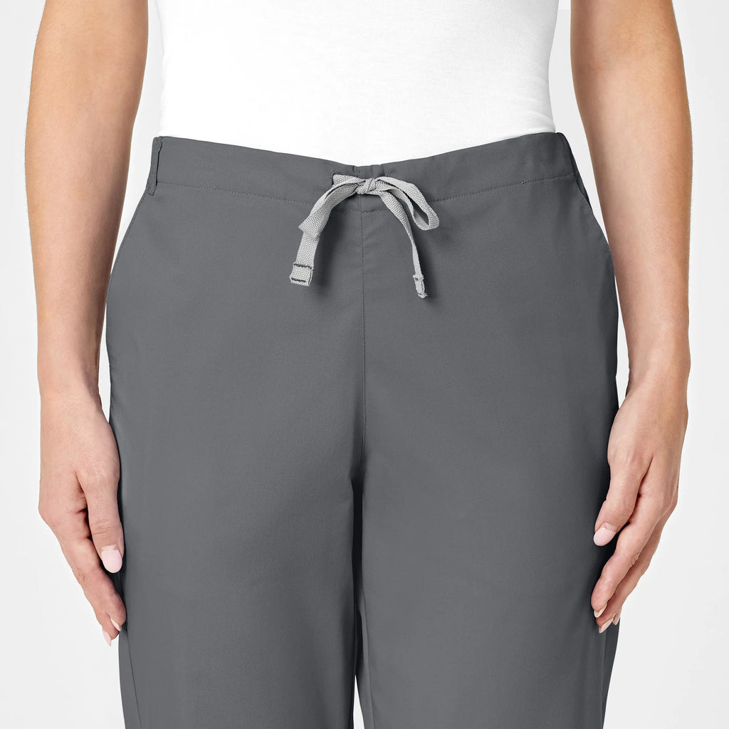 Wink Scrubs Women's Flare Leg Scrub Pant Pewter | scrub-supply.com