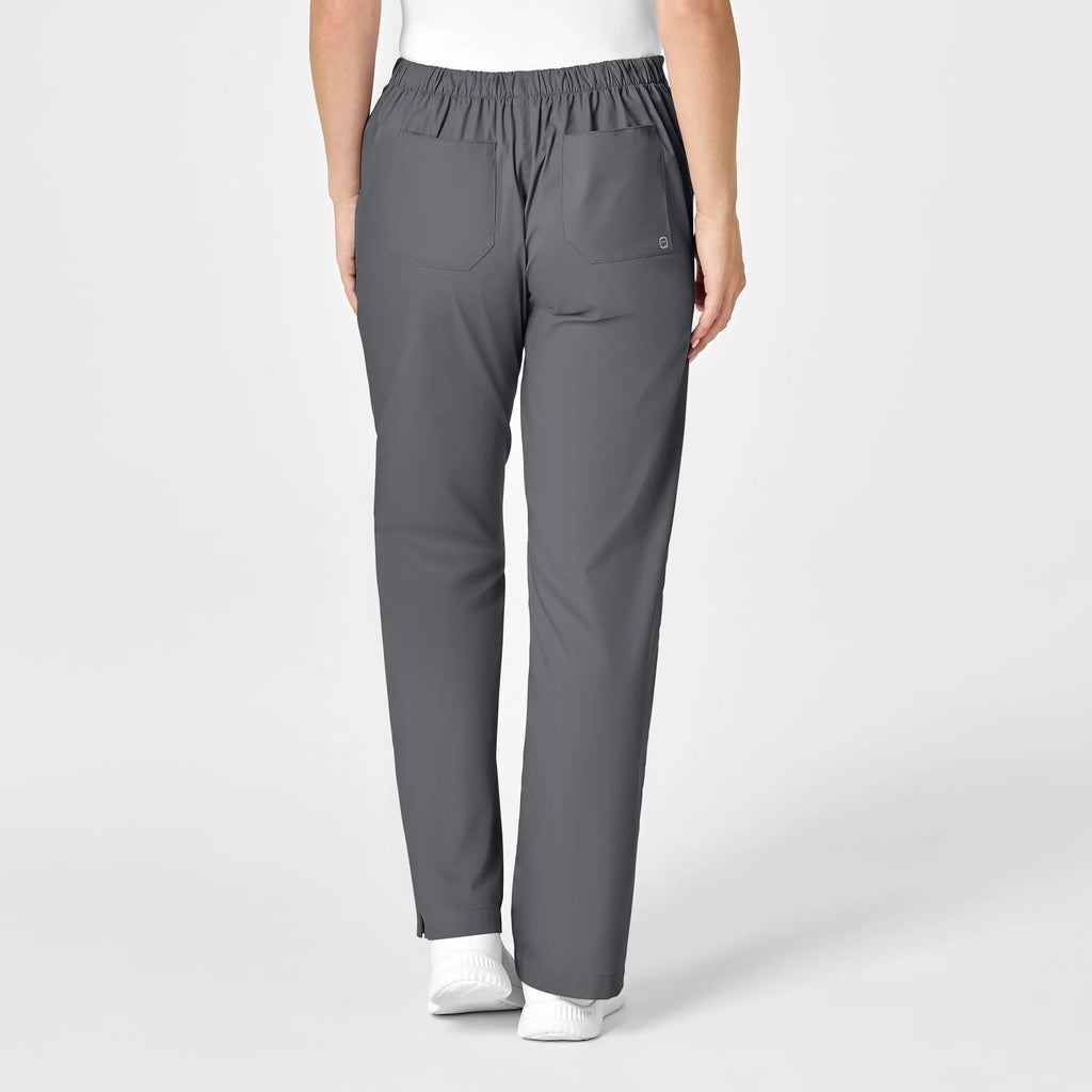 Wink Scrubs Women's Flare Leg Scrub Pant Pewter | scrub-supply.com