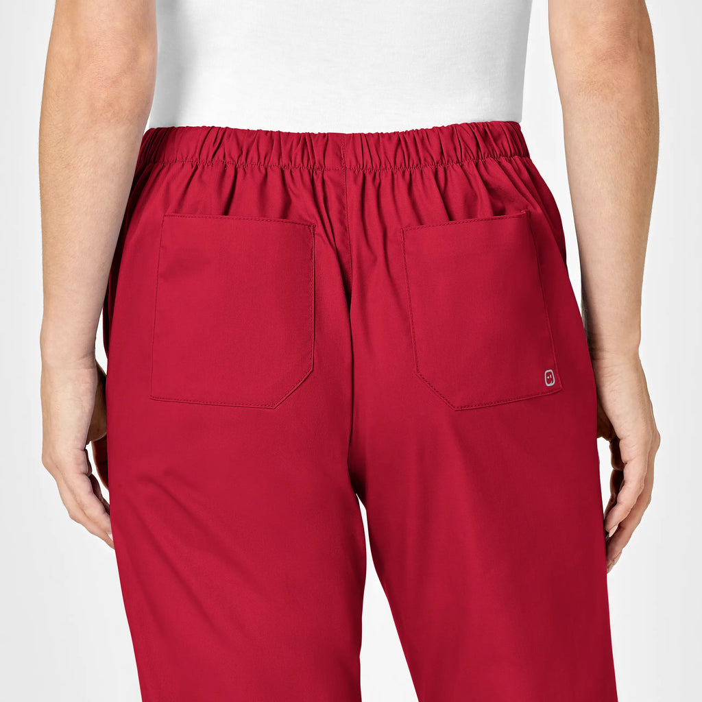 Wink Scrubs Women's Flare Leg Scrub Pant Red | scrub-supply.com