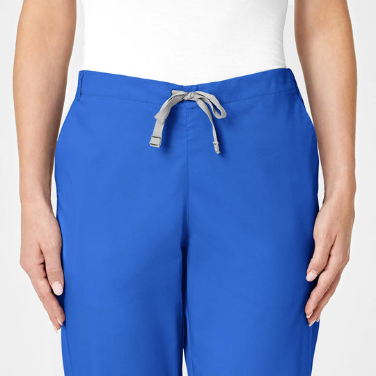 Wink Scrubs Women's Flare Leg Scrub Pant Royal Blue | scrub-supply.com