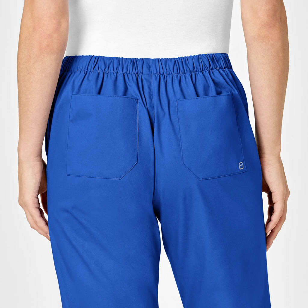 Wink Scrubs Women's Flare Leg Scrub Pant Royal Blue | scrub-supply.com