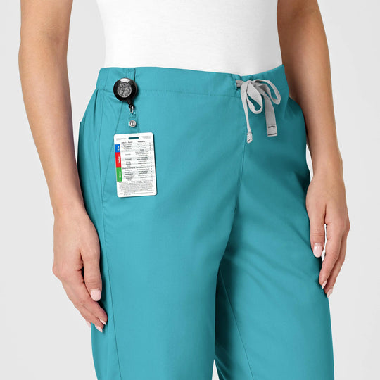 Wink Scrubs Women's Flare Leg Scrub Pant Teal | scrub-supply.com