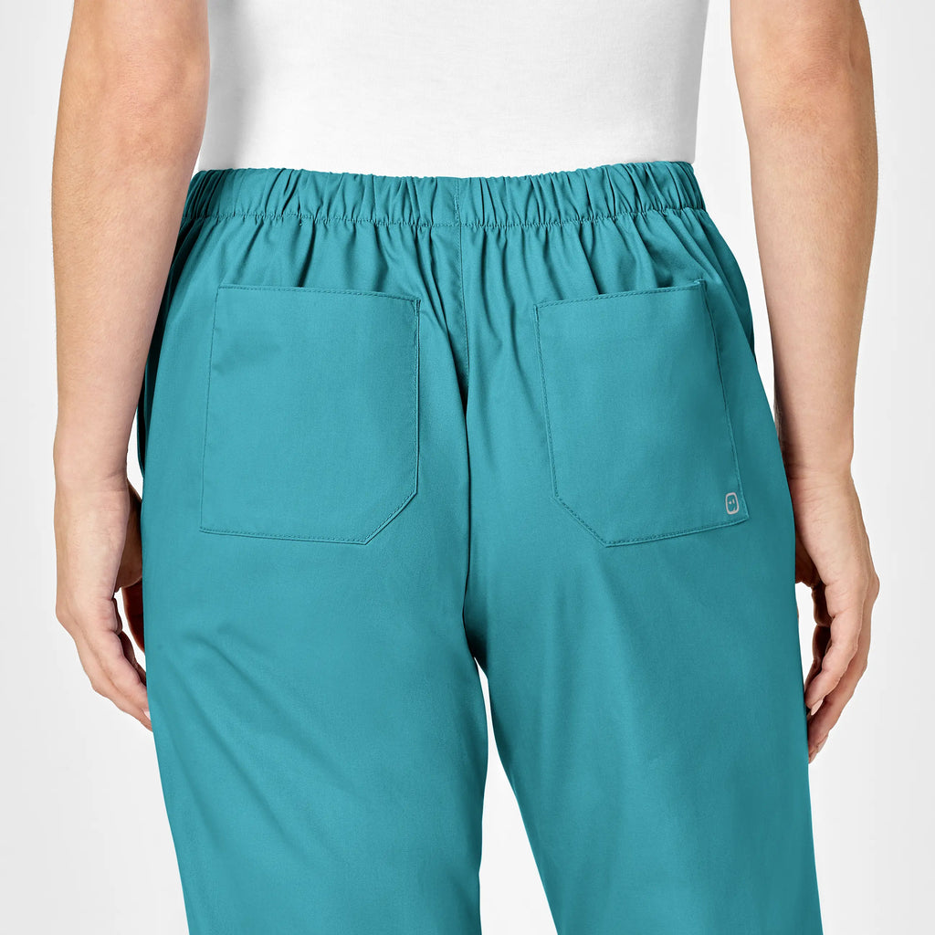 Wink Scrubs Women's Flare Leg Scrub Pant Teal | scrub-supply.com