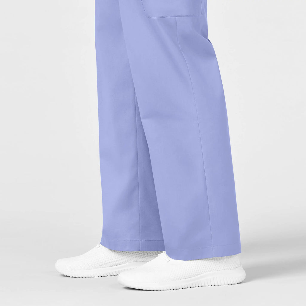 Wink Scrubs Men's WonderWORK Cargo Scrub Pant Ceil Blue | scrub-supply.com