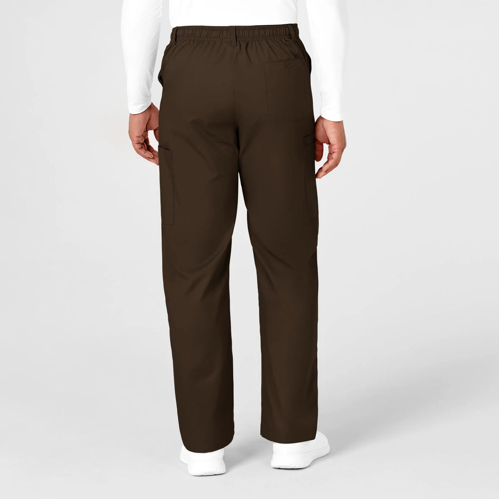 Wink Scrubs Men's WonderWORK Cargo Scrub Pant Chocolate | scrub-supply.com