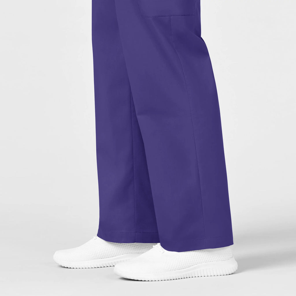 Wink Scrubs Men's WonderWORK Cargo Scrub Pant Grape | scrub-supply.com