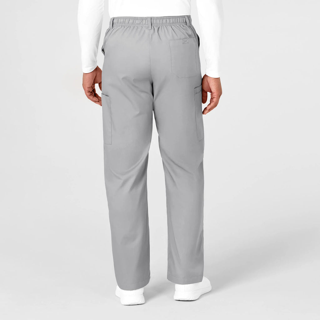 Wink Scrubs Men's WonderWORK Cargo Scrub Pant Grey | scrub-supply.com