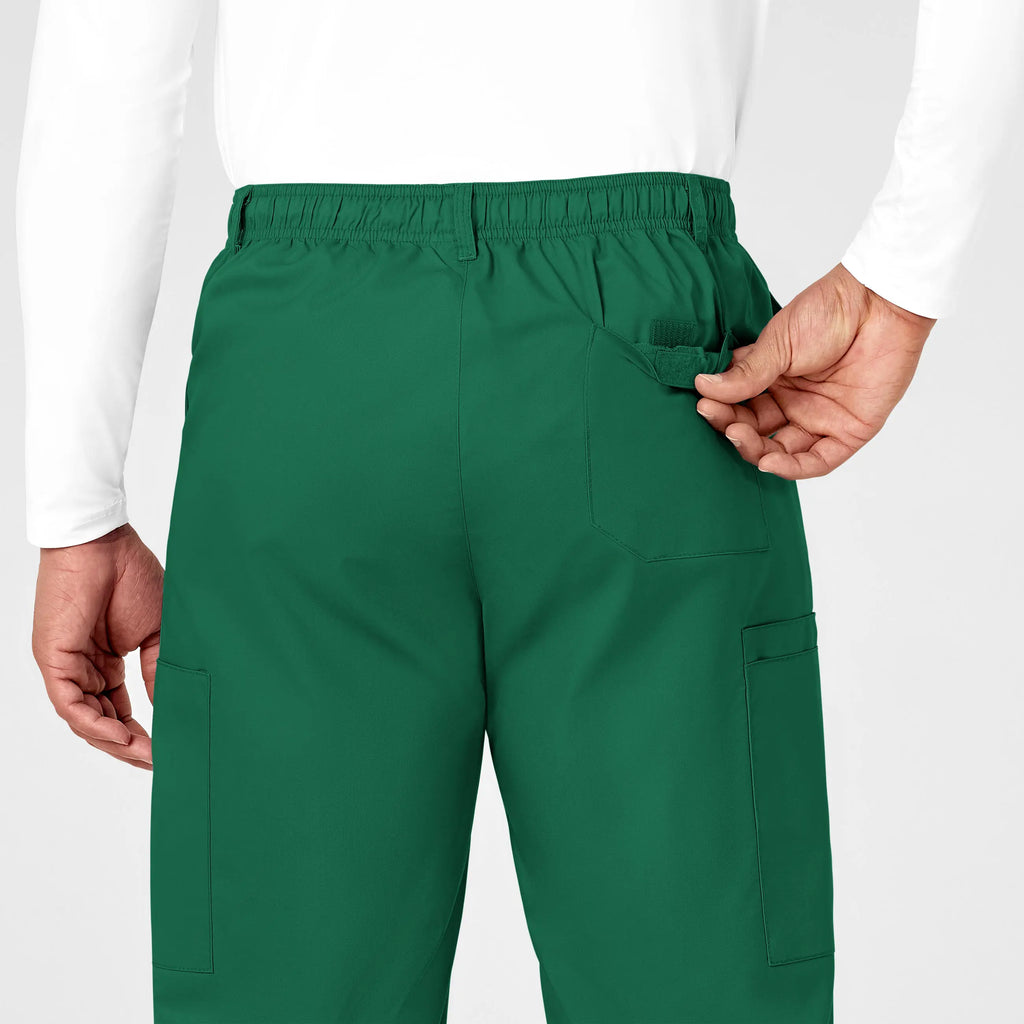 Wink Scrubs Men's WonderWORK Cargo Scrub Pant Hunter | scrub-supply.com