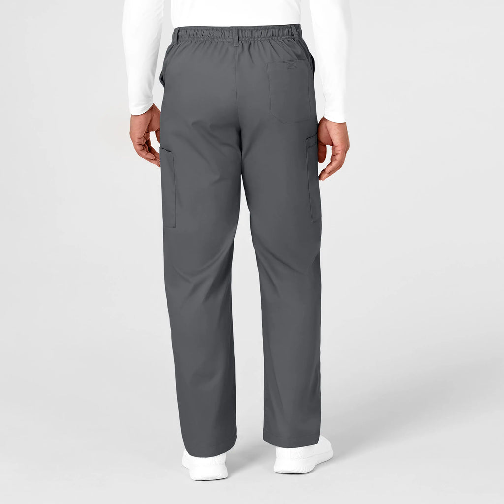 Wink Scrubs Men's WonderWORK Cargo Scrub Pant Pewter | scrub-supply.com