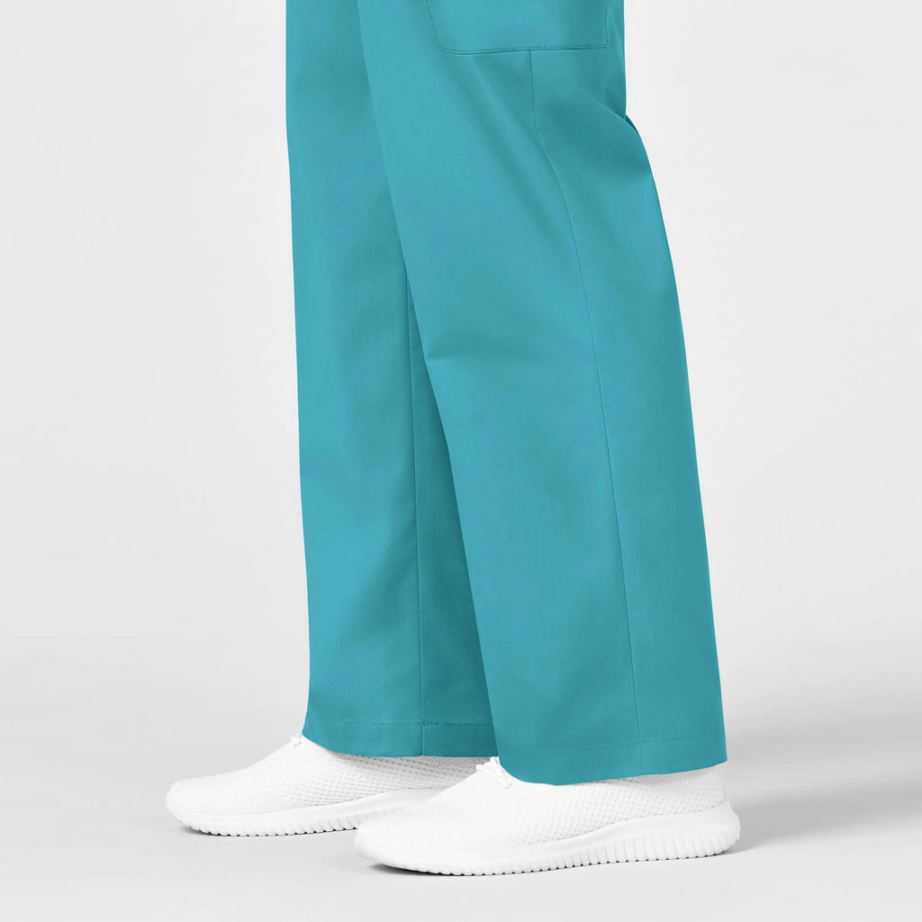 Wink Scrubs Men's WonderWORK Cargo Scrub Pant Teal | scrub-supply.com