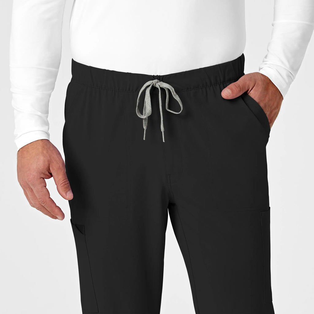 Wink Scrubs Men's Jogger Scrub Pant Black | scrub-supply.com