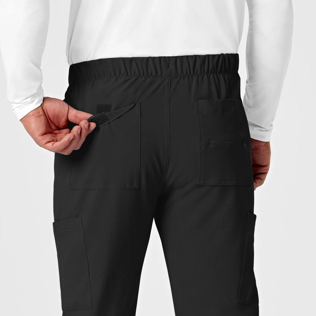 Wink Scrubs Men's Jogger Scrub Pant Black | scrub-supply.com