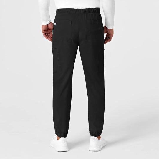 Wink Scrubs Men's Jogger Scrub Pant Black | scrub-supply.com