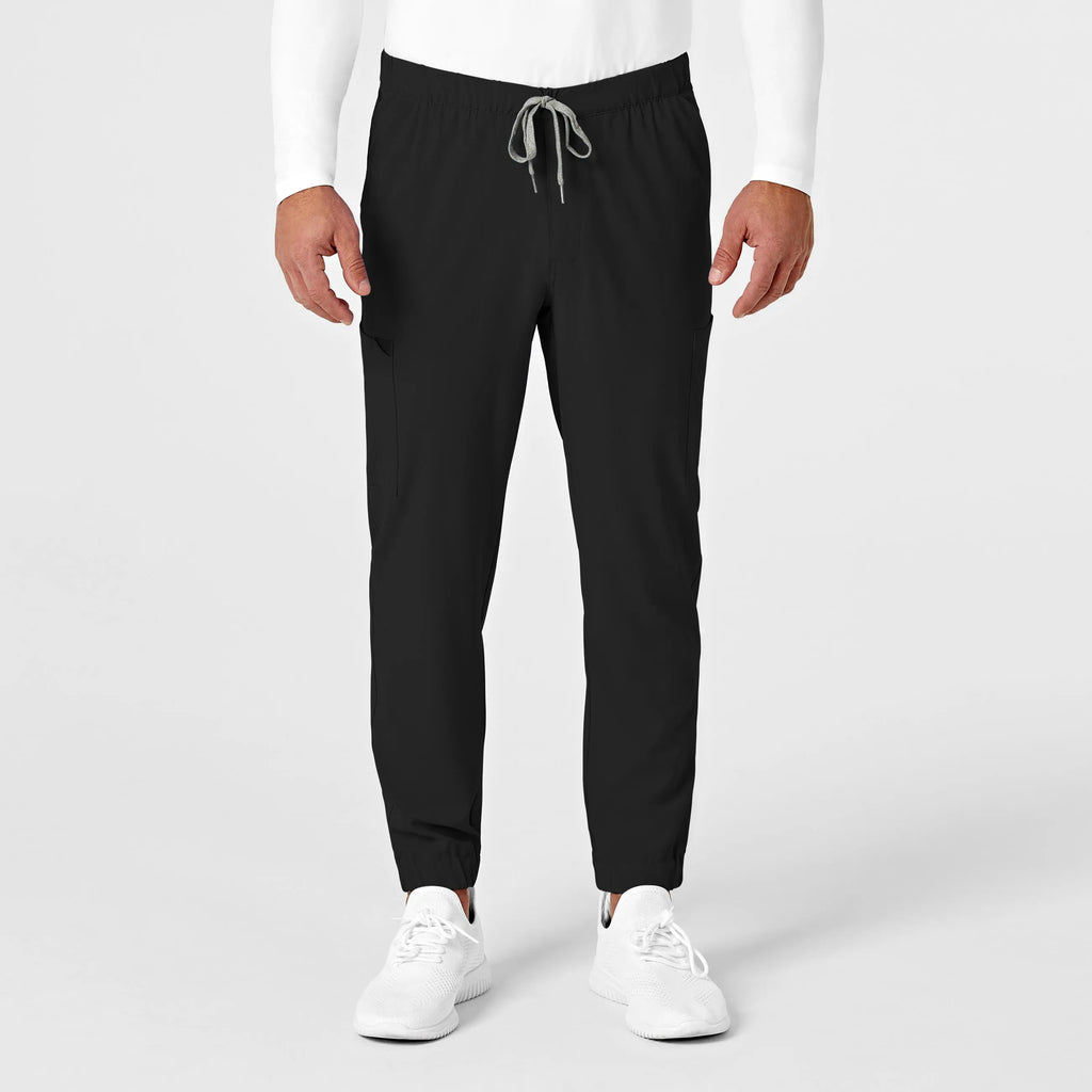 Wink Scrubs Men's Jogger Scrub Pant Black | scrub-supply.com