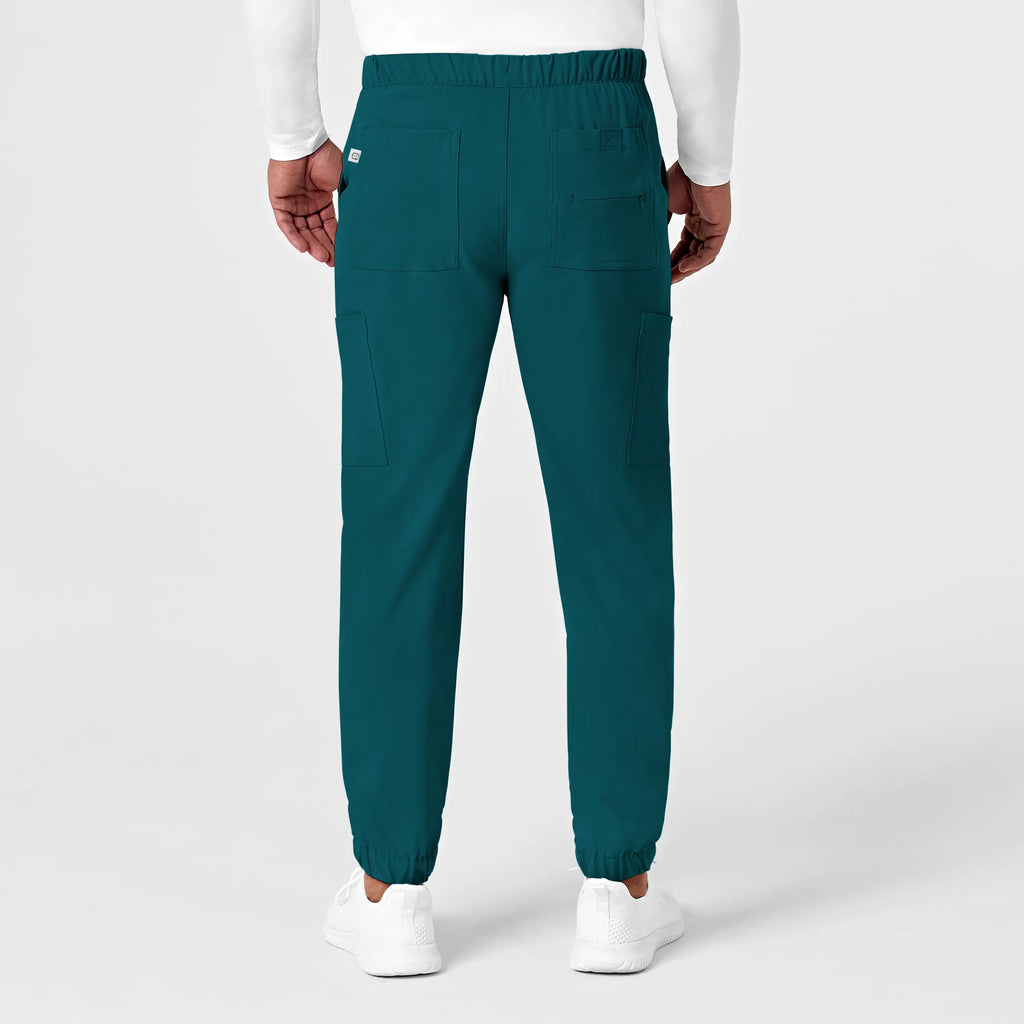 Wink Scrubs Men's Jogger Scrub Pant Caribbean Blue | scrub-supply.com