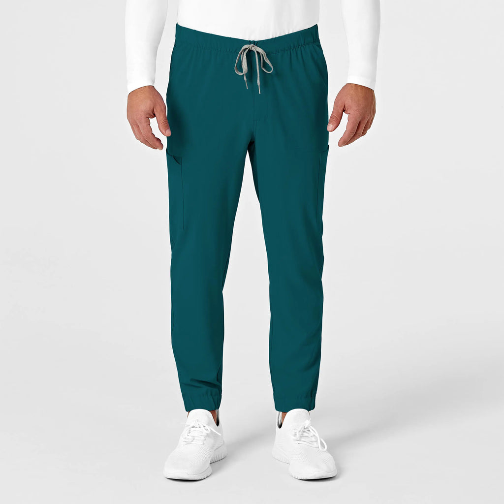 Wink Scrubs Men's Jogger Scrub Pant Caribbean Blue | scrub-supply.com