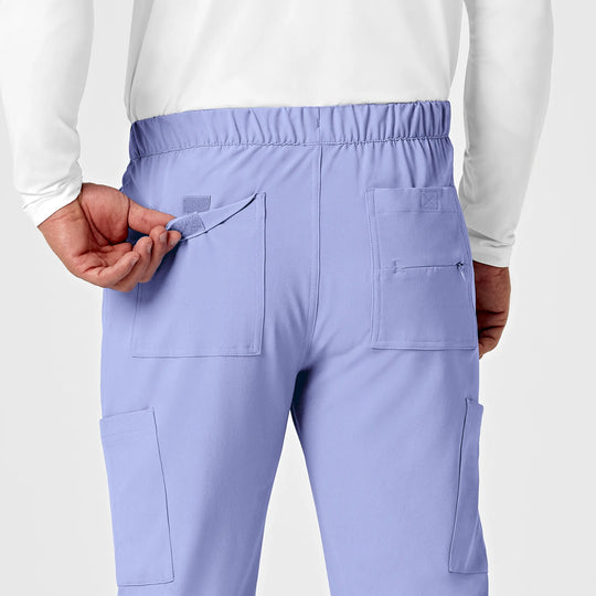 Wink Scrubs Men's Jogger Scrub Pant Ceil Blue | scrub-supply.com
