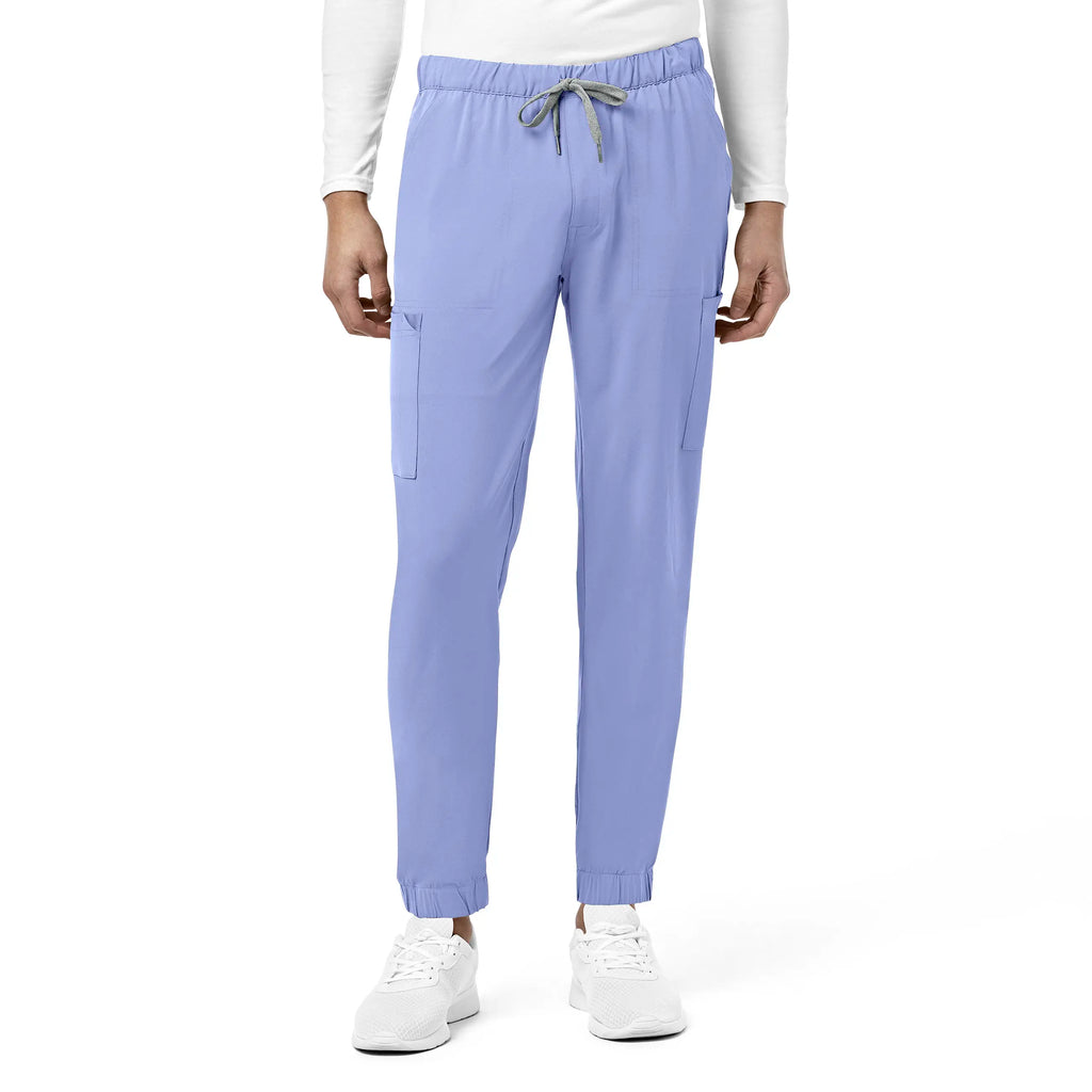 Wink Scrubs Men's Jogger Scrub Pant Ceil Blue | scrub-supply.com