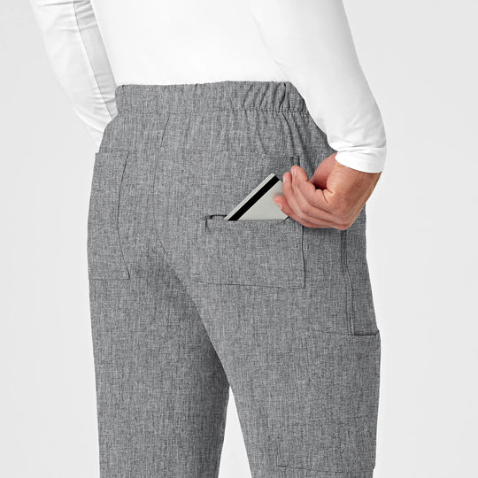 Wink Scrubs Men's Jogger Scrub Pant Grey Heather | scrub-supply.com
