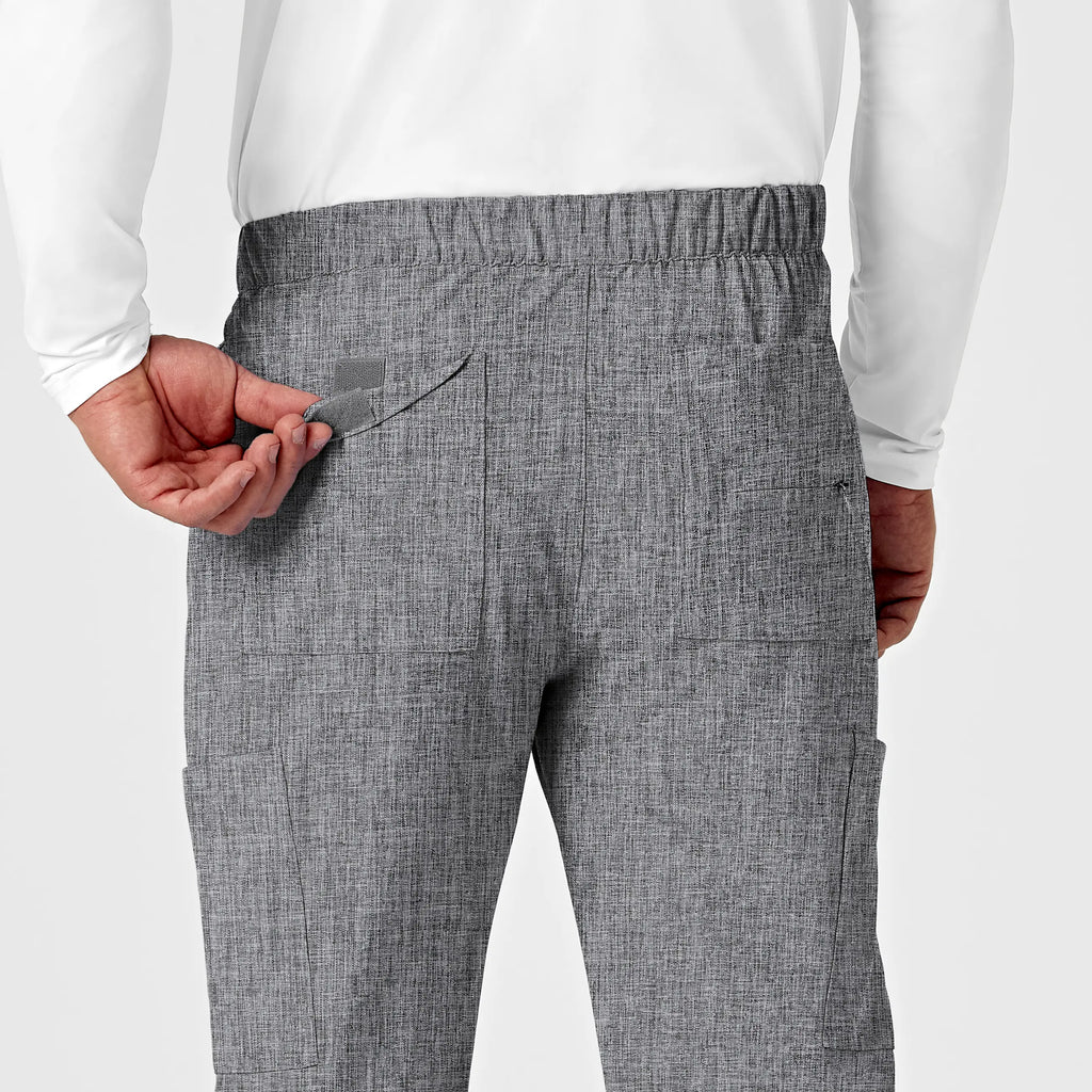 Wink Scrubs Men's Jogger Scrub Pant Grey Heather | scrub-supply.com