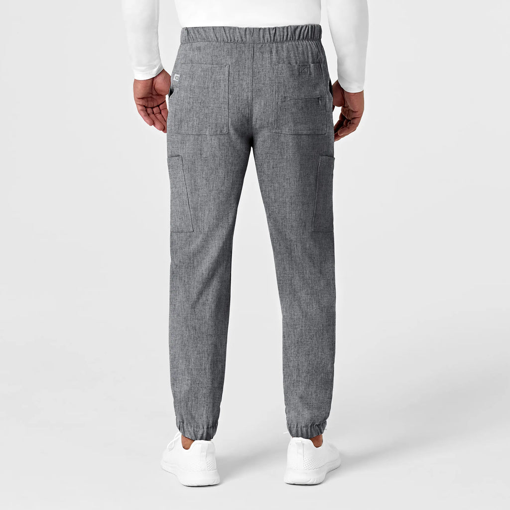 Wink Scrubs Men's Jogger Scrub Pant Grey Heather | scrub-supply.com