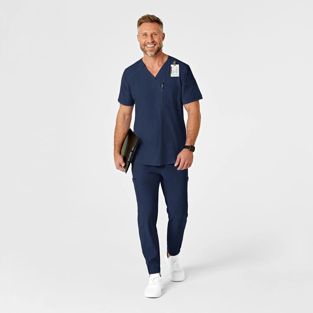 Wink Scrubs Men's Jogger Scrub Pant Navy | scrub-supply.com