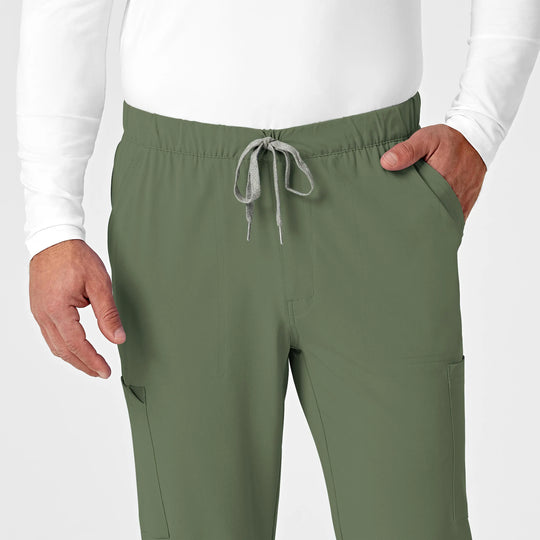 Wink Scrubs Men's Jogger Scrub Pant Olive | scrub-supply.com