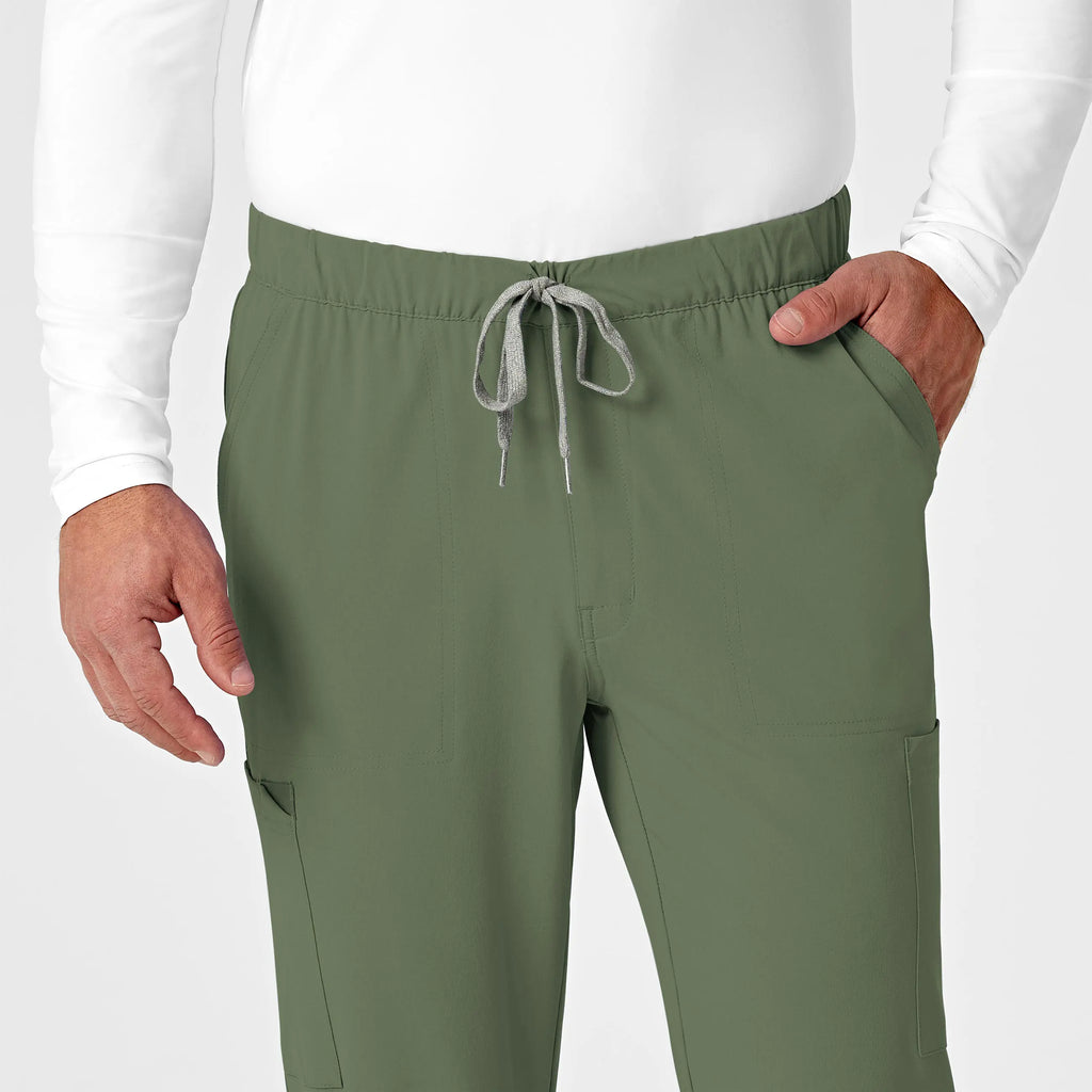 Wink Scrubs Men's Jogger Scrub Pant Olive | scrub-supply.com