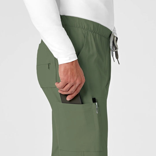 Wink Scrubs Men's Jogger Scrub Pant Olive | scrub-supply.com
