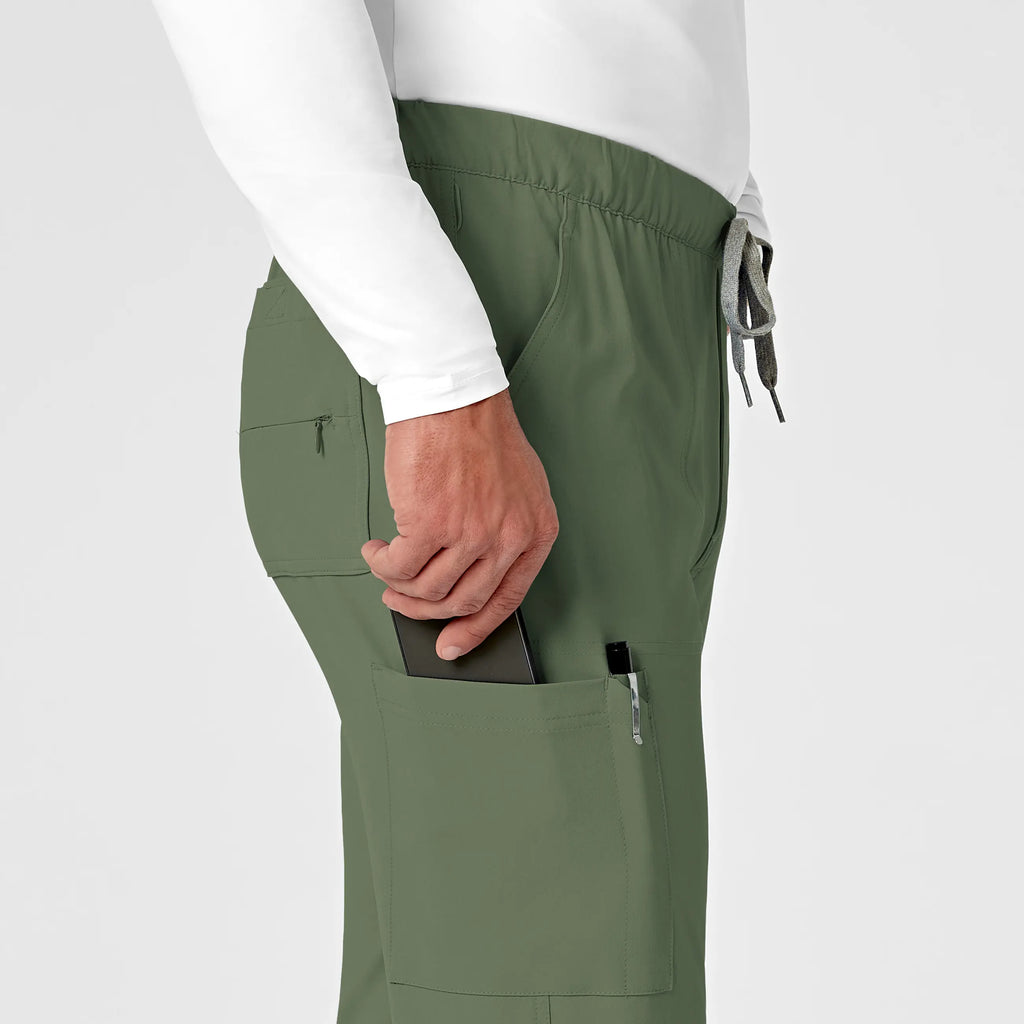 Wink Scrubs Men's Jogger Scrub Pant Olive | scrub-supply.com