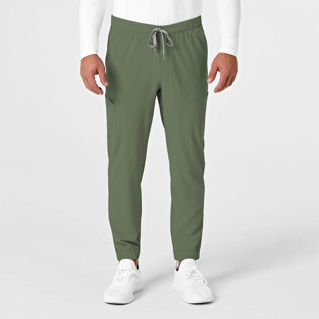 Wink Scrubs Men's Jogger Scrub Pant Olive | scrub-supply.com