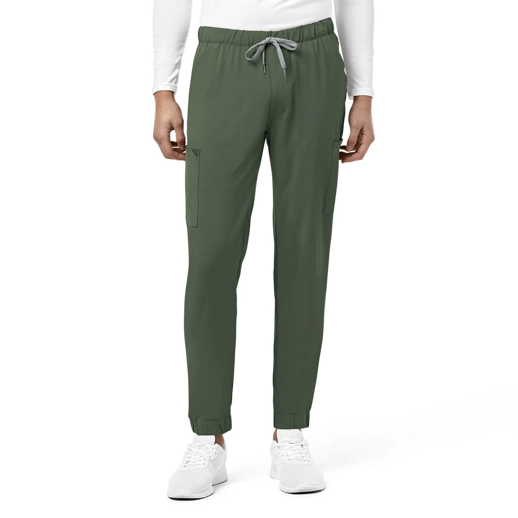 Wink Scrubs Men's Jogger Scrub Pant Olive | scrub-supply.com