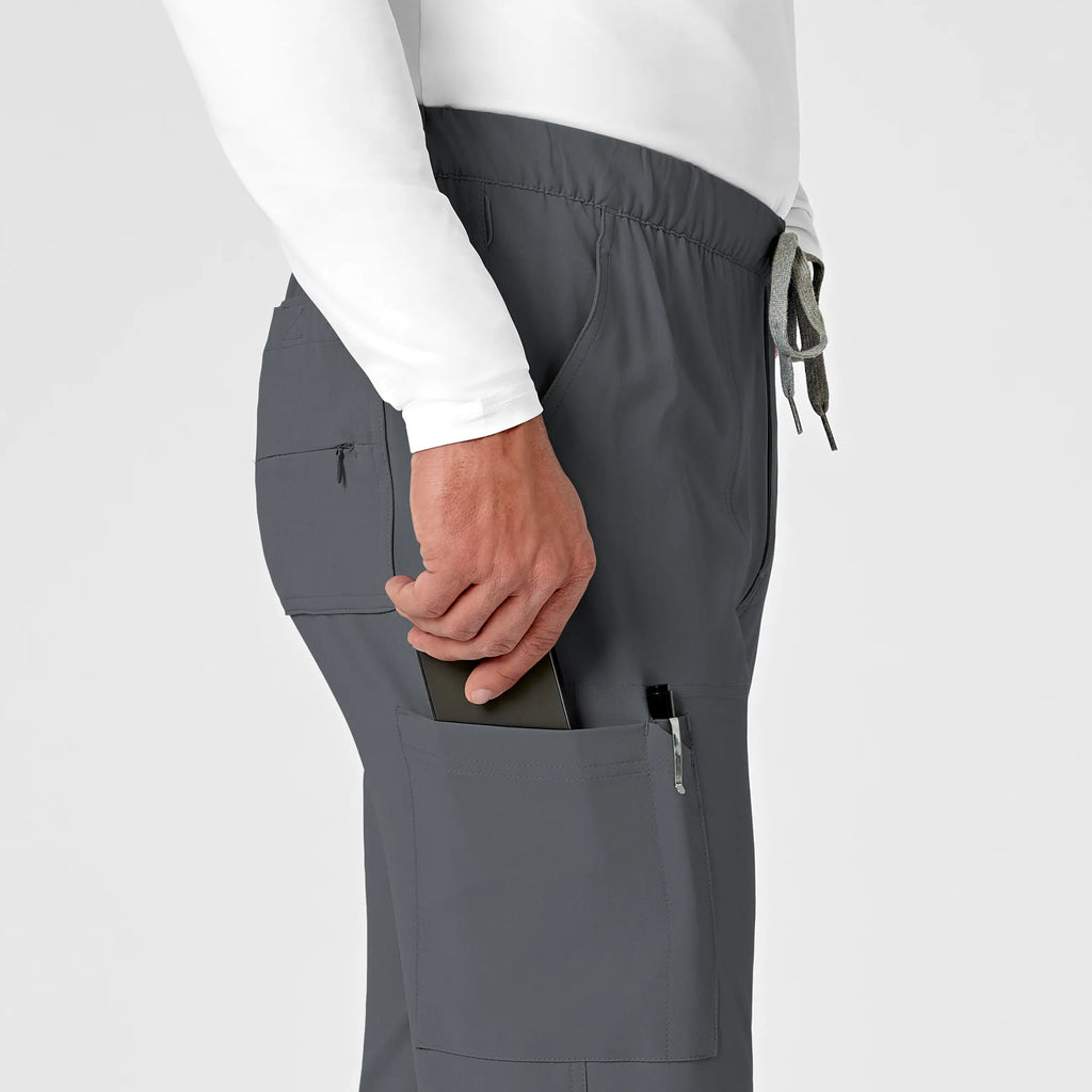 Wink Scrubs Men's Jogger Scrub Pant Pewter | scrub-supply.com