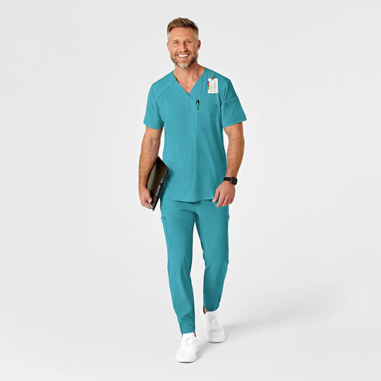 Wink Scrubs Men's Jogger Scrub Pant Teal | scrub-supply.com