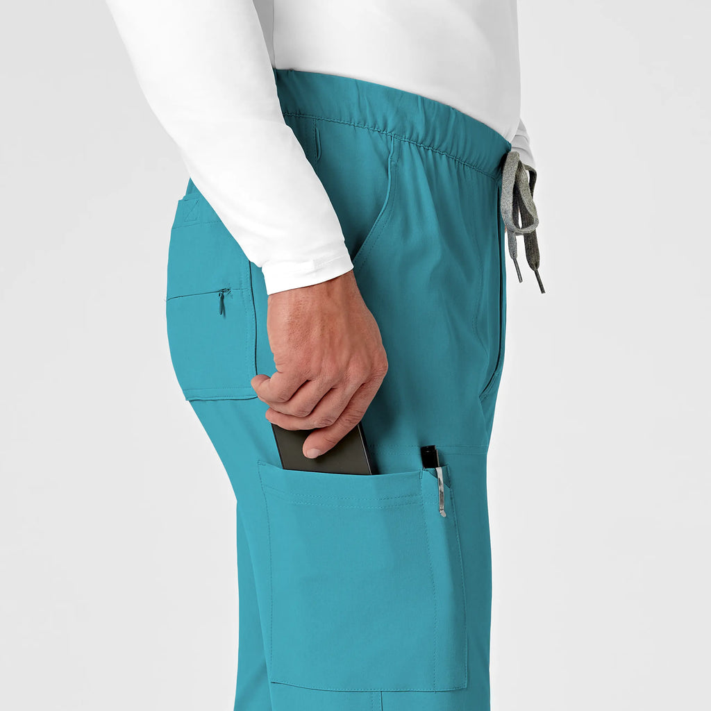 Wink Scrubs Men's Jogger Scrub Pant Teal | scrub-supply.com