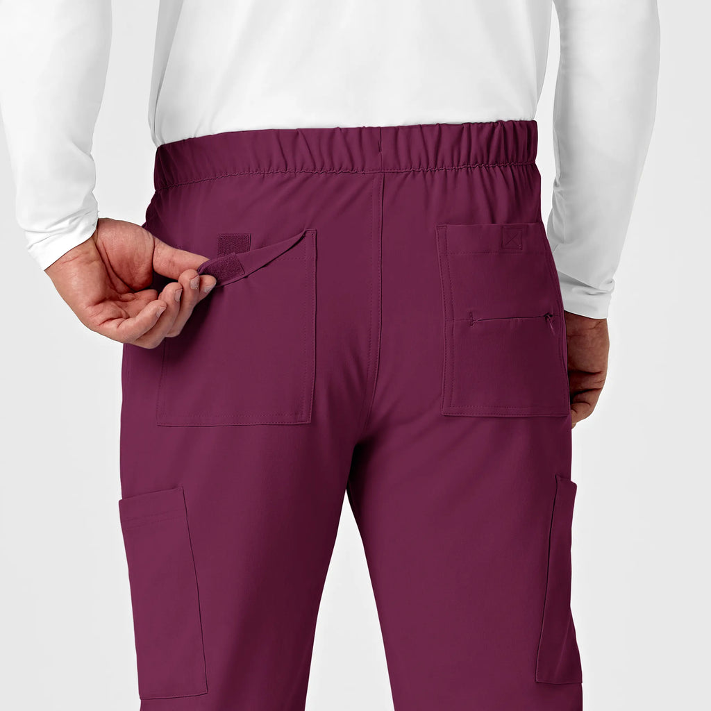 Wink Scrubs Men's Jogger Scrub Pant Wine | scrub-supply.com