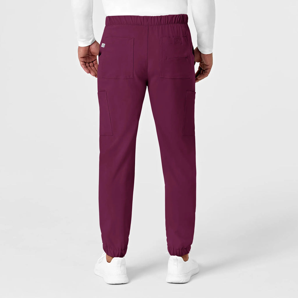 Wink Scrubs Men's Jogger Scrub Pant Wine | scrub-supply.com