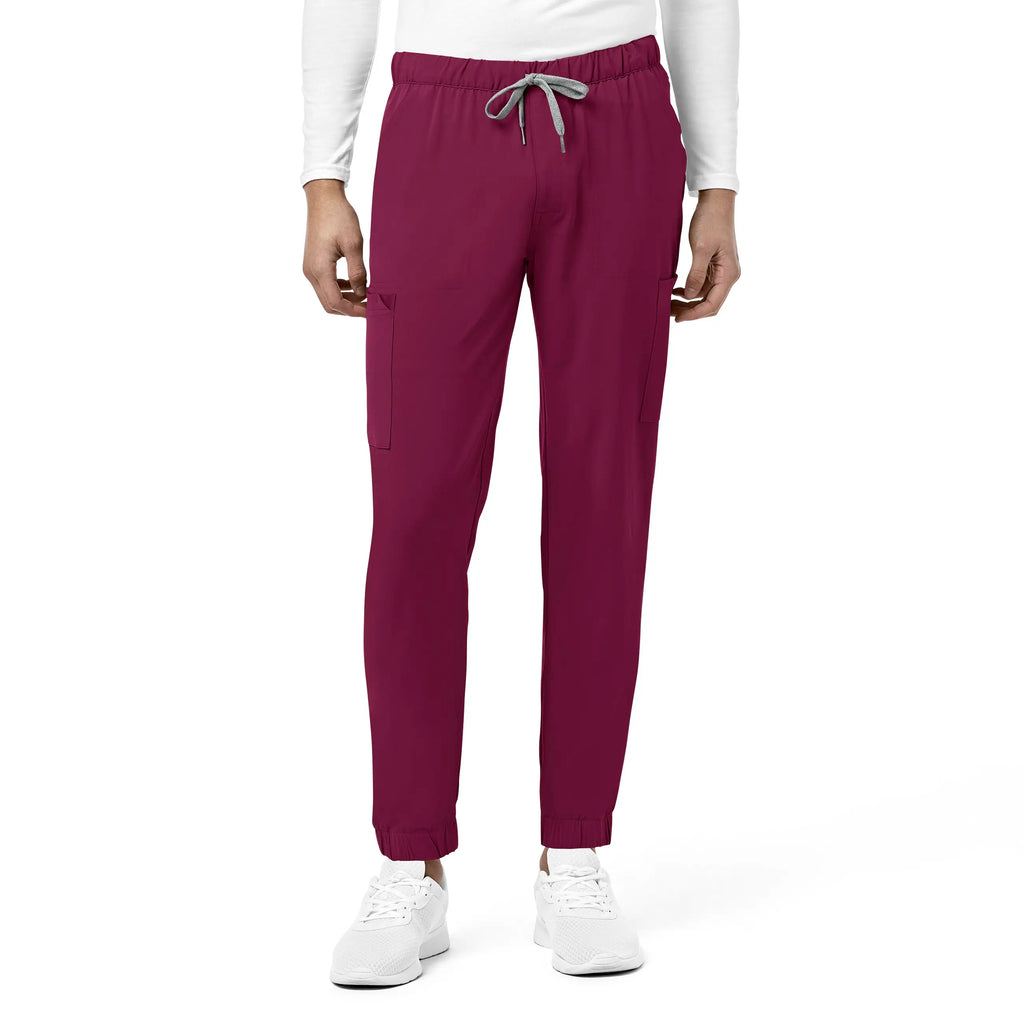 Wink Scrubs Men's Jogger Scrub Pant Wine | scrub-supply.com