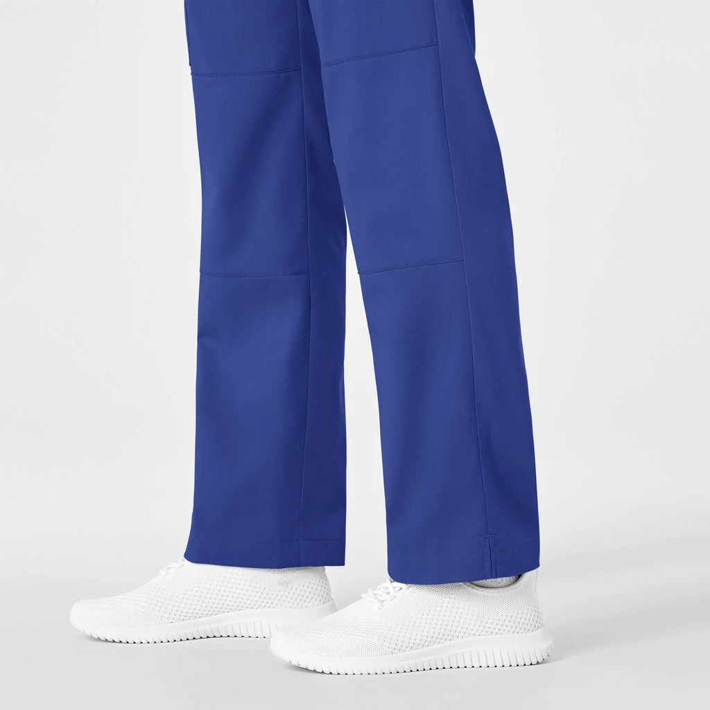 Wink Scrubs Women's Straight Leg Cargo Scrub Pant Galaxy Blue | scrub-supply.com