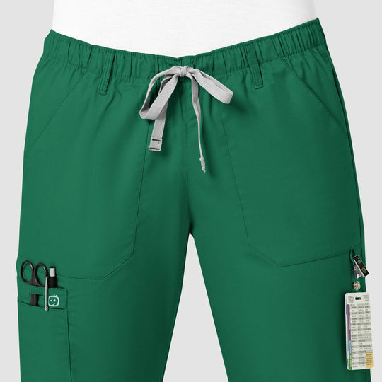 Wink Scrubs Women's Straight Leg Cargo Scrub Pant Hunter | scrub-supply.com