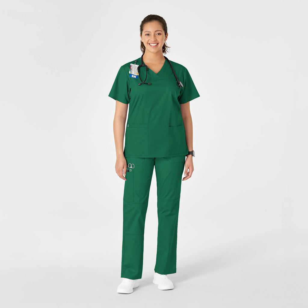 Wink Scrubs Women's Straight Leg Cargo Scrub Pant Hunter | scrub-supply.com